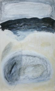 Gilfert, 2011, Acryl/Graphit/Kohle/Schellack auf MDF, 50 x 30 cm